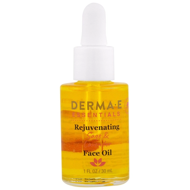 Derma E, Rejuvenating Face Oil, Sage & Lavender , 1 fl oz (30 ml)