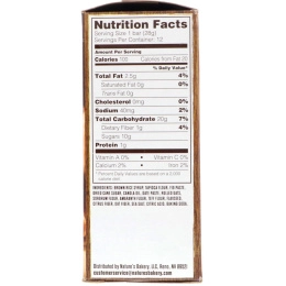 Nature's Bakery, Безглютеновый батончик из инжира, инжир, 6 двойных упаковок, по 2 унц. каждый