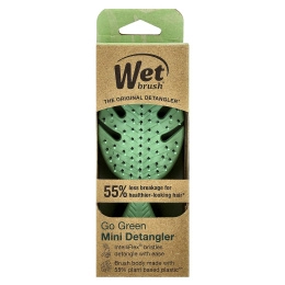 Wet Brush, Go Green, средство для расчесывания волос, зеленый`` 1 кисть