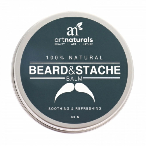 Artnaturals, На 100% натуральный бальзам для бороды и усов, 60 г