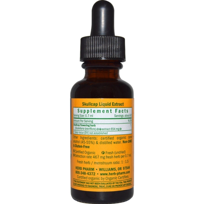 Herb Pharm, Шлемник, 30 мл