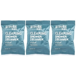 Aura Cacia, Kids, очищающие пароварки для душа, очищение, 3 таблетки