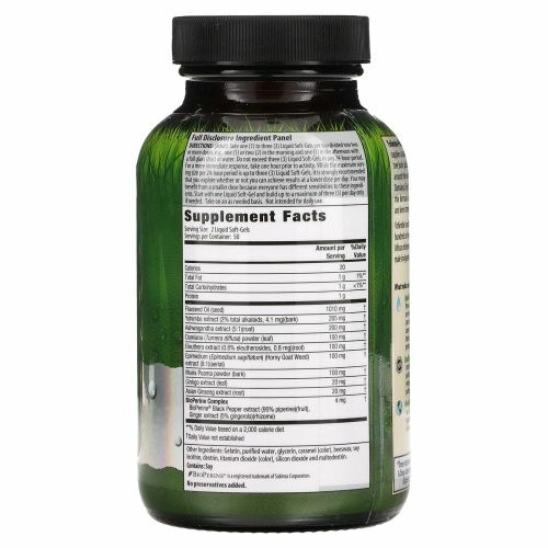 Irwin Naturals, Йохимбе-плюс, максимальное действие, 100 мягких капсул