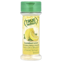 True Citrus, True Lemon®, кристаллизованный лимон, 60 г (2,12 унции)