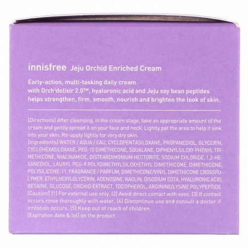 Innisfree, Обогащенный крем с экстрактом орхидеи, 50 мл