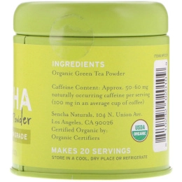 Sencha Naturals, Маття, порошковый зеленый чай, японский чай премиум-класса, 1 унция (30 г)