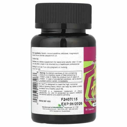 Futurebiotics, M.V. Teen™, 90 капсул