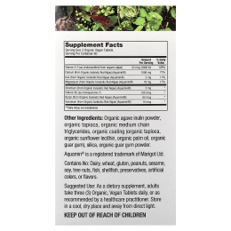 PlantFusion, органический веганский растительный кальций, 180 органических веганских таблеток