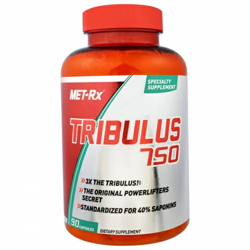 MET-Rx, Трибулус 750, 90 капсул