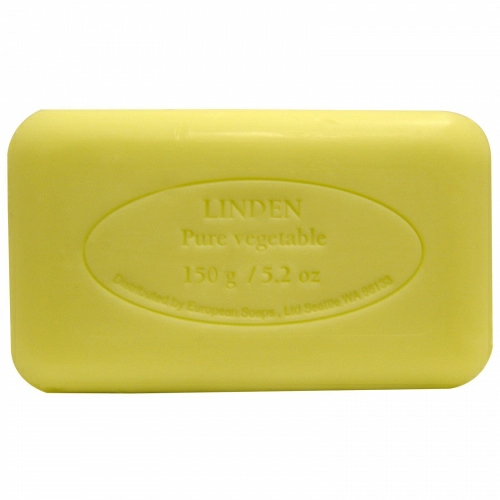 European Soaps, Pre De Provence, Мыло с липой, 5.2 унции (150 г)
