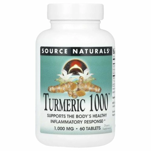 Source Naturals, Куркума 1000 60 таблеток