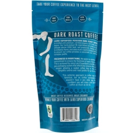 Laird Superfood, Органический перуанский кофе, темная обжарка, цельное зерно, 340 г