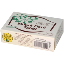 Monoi Tiare Tahiti, Мыло с кокосовым маслом, ванильный аромат 4.55 унции (130 г)
