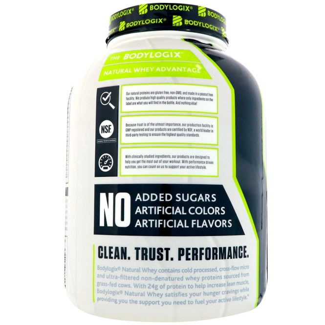 Bodylogix, Натуральная сыворотка, Роскошный шоколад, 4 фунта (1,8 кг)