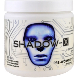 Cobra Labs, Shadow-X, предварительная тренировка, не содержит лимонного наполнителя, 270 г (0,60 фунта)