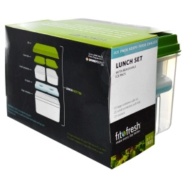 Fit & Fresh, Набор контейнеров, со сменным паковым льдом , набор из 7 предметов