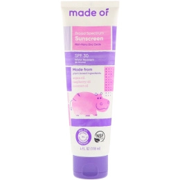 MADE OF, Солнцезащитный фильтр широкого спектра действия, SPF 30, 4 ж. унц. (118 мл)