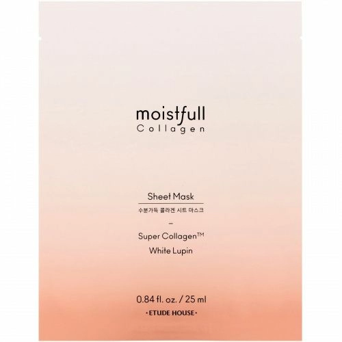 Etude, Moistfull Collagen, Sheet Mask, 1 Sheet, 0.84 fl oz (25 ml)