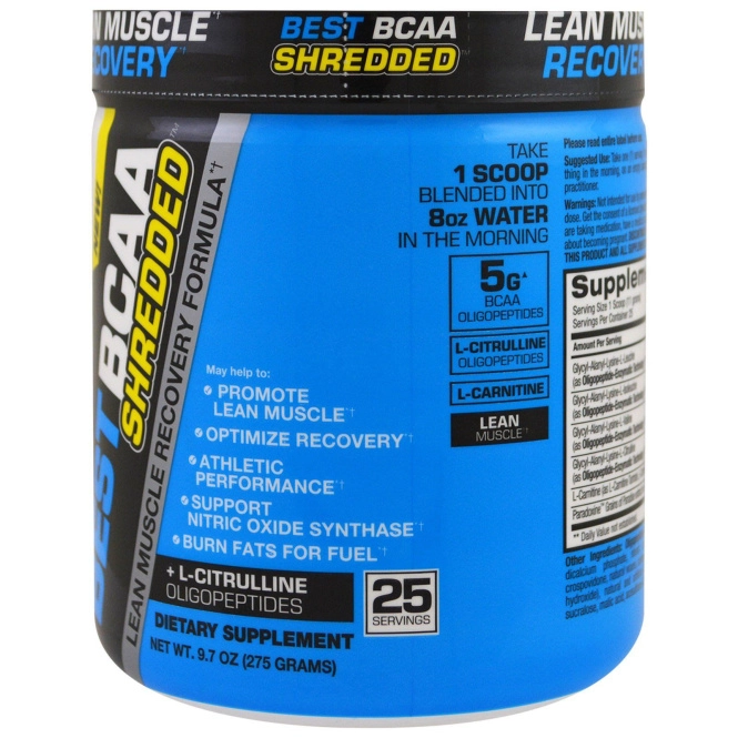 BPI Sports, Лучшие раздробленные аминокислоты с разветвлённой цепью для восстановления сухой мускулатуры, арбузный лед, 9.7 унций (275 г)