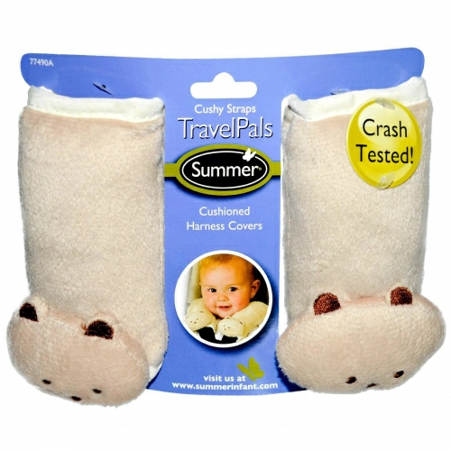 Summer Infant, Travel Pals, уютные ременные петли, 2 покрытия на жгуты