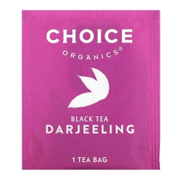 Choice Organic Teas, Черный чай, дарджилинг, 16 чайных пакетиков, 32 г (1,12 унции)