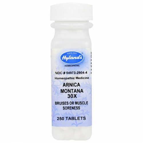Hyland's Naturals, Арника горная (Arnica montana) 30X, 250 таблеток