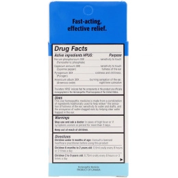 Homeolab USA, Kids Relief, Ear Relief Oral Liquid, For Kids 0-9 Yrs, Grape Flavor, 0.85 fl oz (25 ml)