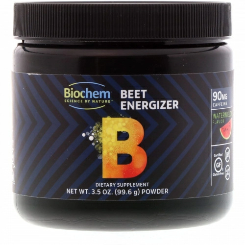 Biochem, Beet Energizer, со вкусом арбуза, 3,5 унц. (99,6 г)