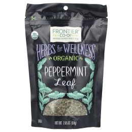 Frontier Co-op, органические листья перечной мяты, 58 г (2,05 унции)
