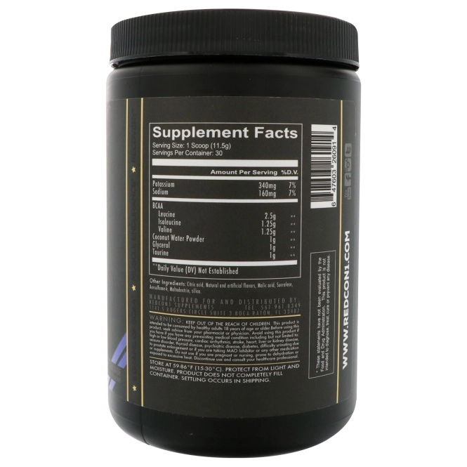 Redcon1, Разрыв, аминокислоты, синий лимонад, 345 г