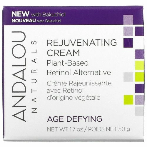 Andalou Naturals, омолаживающий крем, альтернатива ретинолу на растительной основе, антивозрастной, 50 г (1,7 унции)
