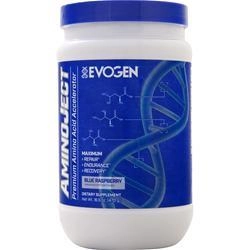 Evogen, AminoJect Голубая малина 16,5 унции