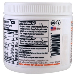 Organic Mushroom Nutrition, Энергия, грибной порошок, цитрус апельсин, 7.14 унций (200 г)