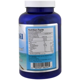 Health Support, Кокосовое масло, диета, 180 гелевых капсул