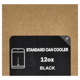 HydroJug, Охладитель для стандартных банок, черный, 12 унций
