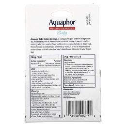 Aquaphor, Лечебная мазь для детей, без отдушек, 2 тюбика по 10 г (0,35 унции)