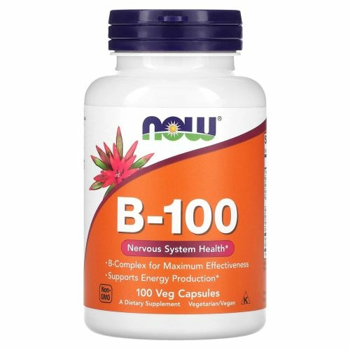 Now Foods, B-100, 100 веганских капсул