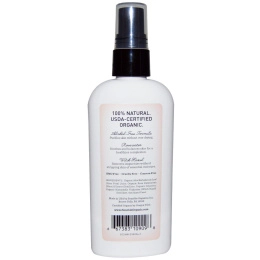 Nourish Organic, Тоник для лица, освежение и баланс, розовая вода и гаммамелис, 3.0 жидких унции (88 мл)