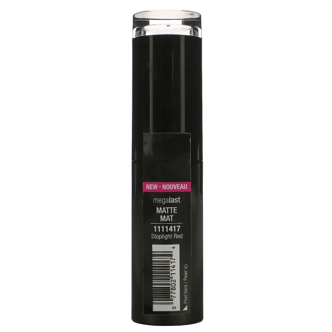 Wet n Wild, MegaLast Matte Lip Color, Stoplight Red, 0.11 oz (3.3 g)