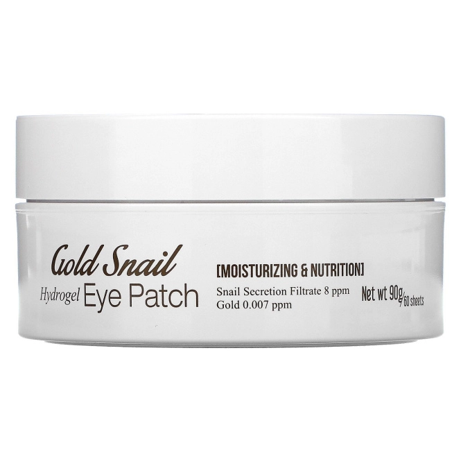 Esfolio, Gold Snail Hydrogel Eye Patch, 60 Patches