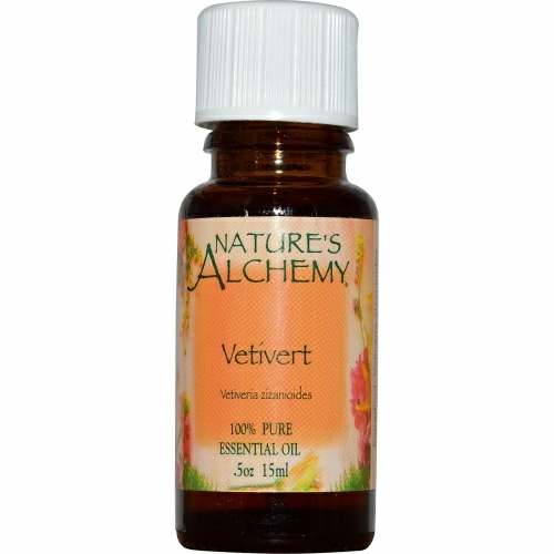 Nature's Alchemy, Vetivert, эфирное масло, 0,5 унции (15 мл)
