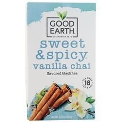Good Earth Teas, Сладкий и пряный чай Vanilla Chai 18 шт.