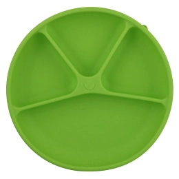 i play Inc., Green Sprouts, обучающая тарелка, зеленая, для малышей от 12 месяцев, 1 шт, 10 унций (296 мл)