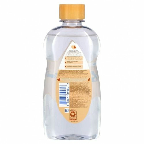 Johnson's Baby, Миндальное масло, 14 жидких унций (414 мл)