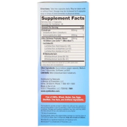 Symbiotics, Probiotic with Colostrum, 60 Delayed Release Vegetable Capsules