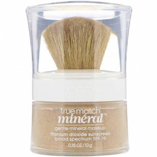 L'Oreal, True Match Mineral, минеральная тональная основа, оттенок W6-7/468 «Солнечный бежевый», 10 г