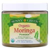 Sunny Green, Organic Moringa Powder, 3.5 oz (100 g)