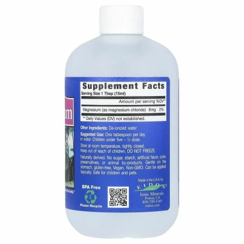 Eidon Mineral Supplements, Ионные минералы, магний, 19 унций (563 мл)