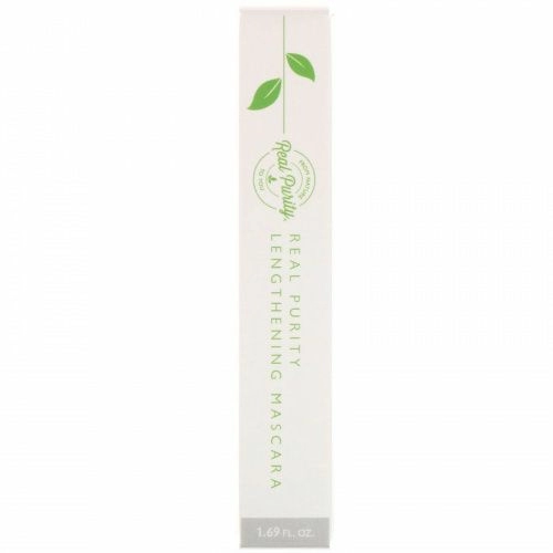 Real Purity, Lengthening Mascara, Black, 1.69 fl oz