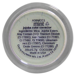 Everyday Minerals, Корректор цвета с жожоба, Мята, .06 унции (1.7 г)